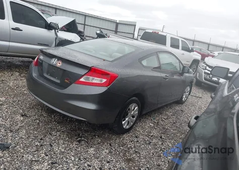 2012 Honda Civic Lx z USA, uszkodzony, nr VIN 2HGFG3B5XCH538397
